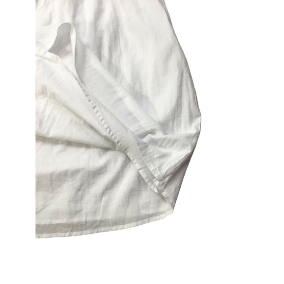 Toby Heart Ginger White Short Sleeve V Neck Blouse SZ XS open back - Picture 4 of 7